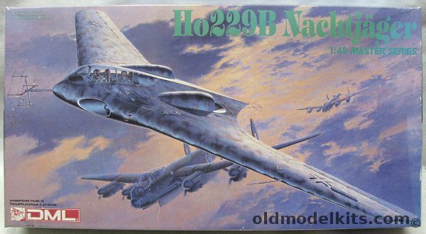 DML 1/48 Ho-229B Nachtjager - Night Fighter Ho229B, 5511 plastic model kit
